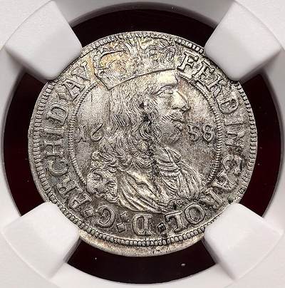 纫秋兰以为佩·凡希社微拍感恩专场 - 1658神罗总庭斐迪南3K银币NGC-MS63，N冠军分！