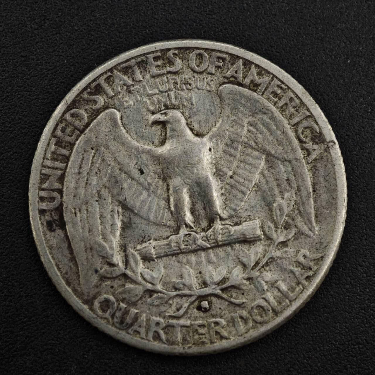 【淘币小摊】限时拍第八百一十二拍  小银币场  满百包邮可预留两周  周一统一发货  美国1941年25分银币