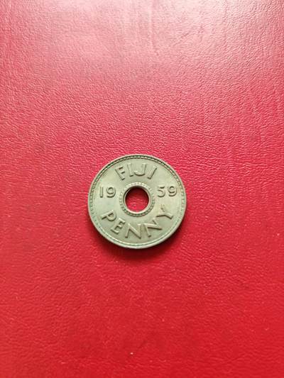 【云涧收藏】第八十一场 - 斐济1959年1便士