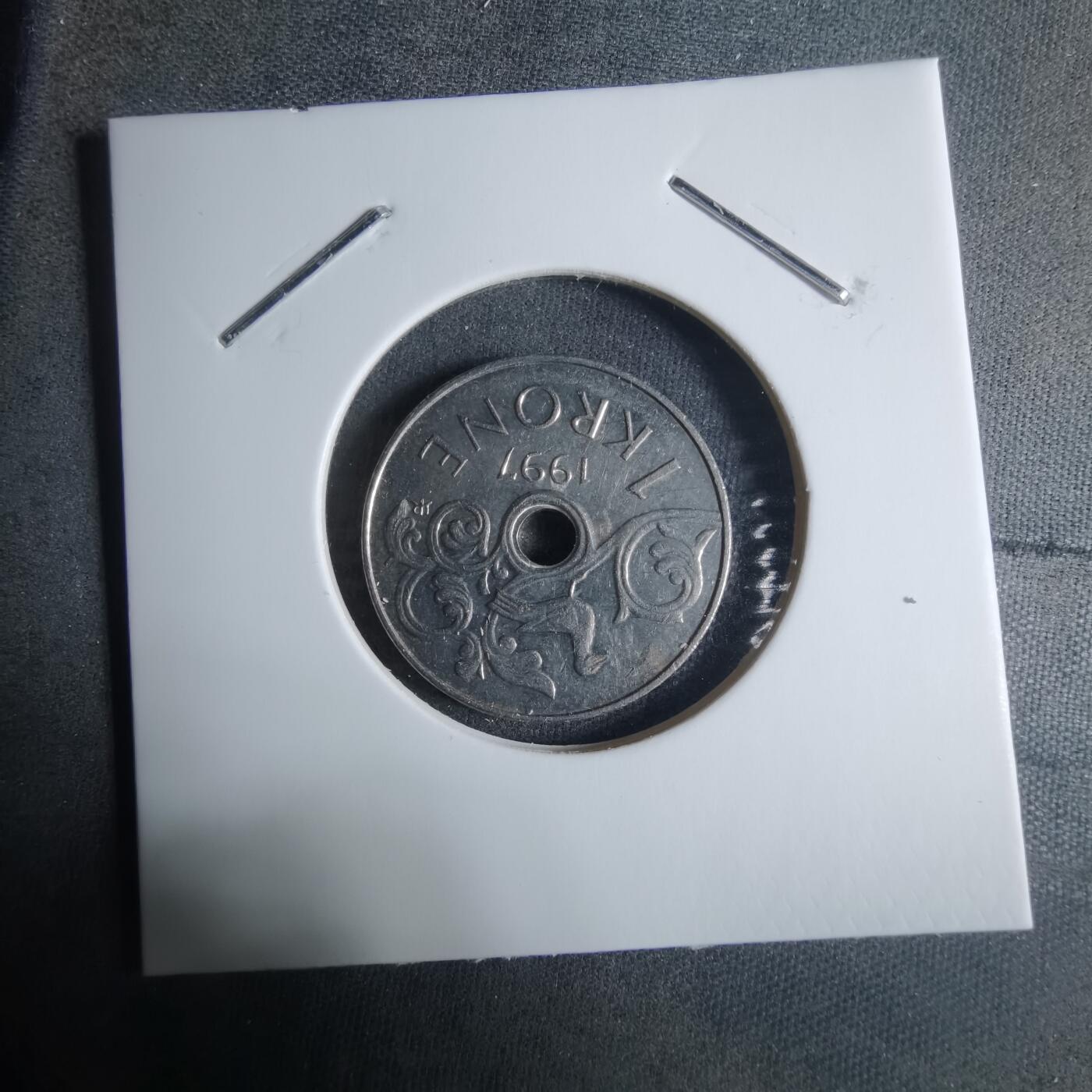 沼泽如烟--第917场 挪威1997年1克朗