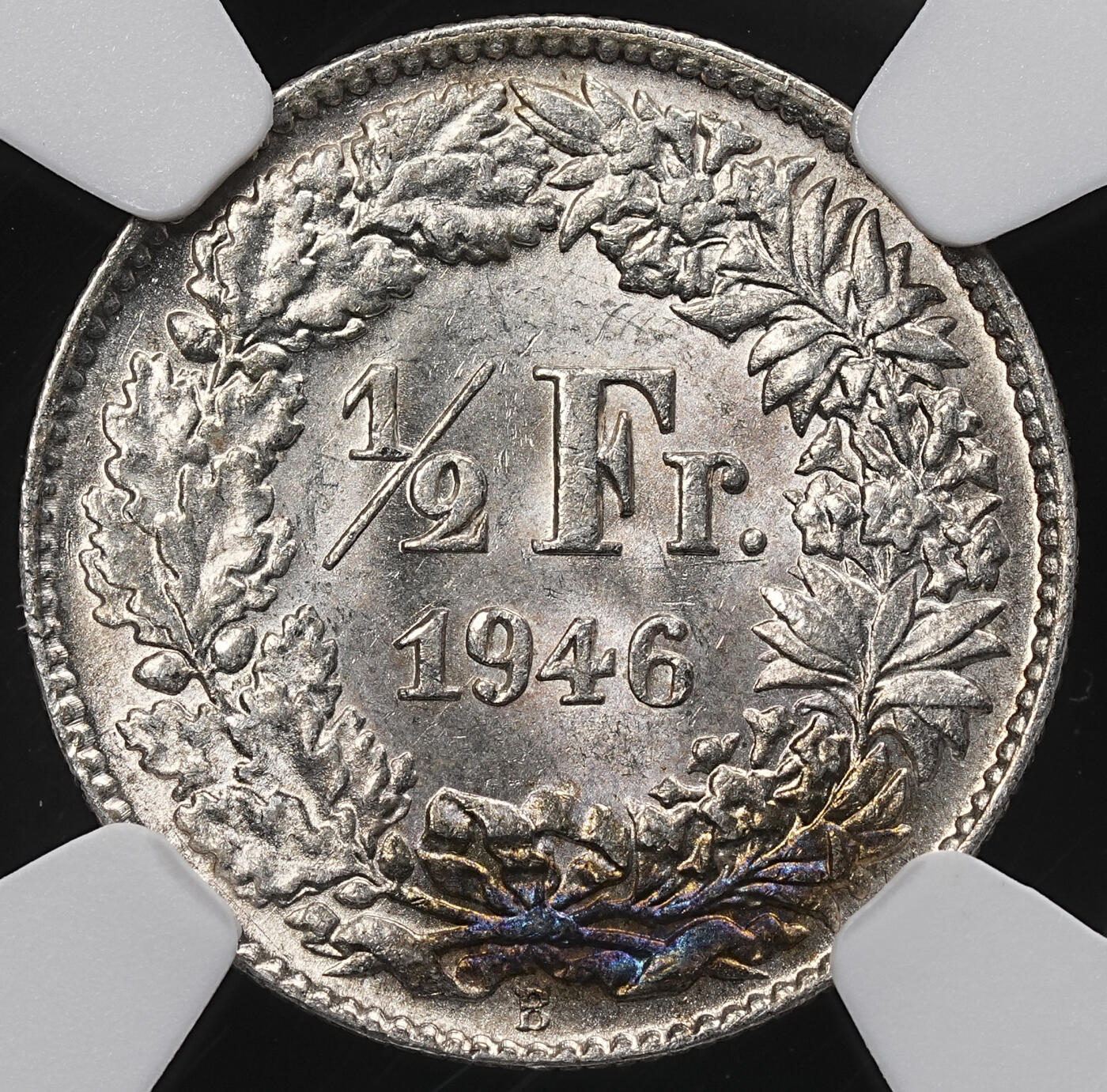 修遠堂世界钱币第九十五期 NGC评级 瑞士，尼加拉瓜银币各一枚