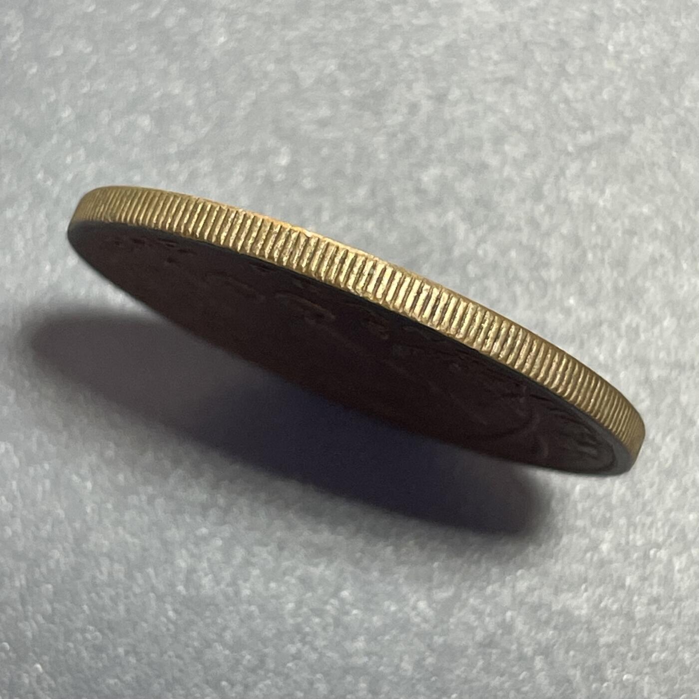 回流1130 法属波利尼西亚1976年100法郎 波利尼西亚茉莉亚港景观（山脉、棕榈树与传统帆船）