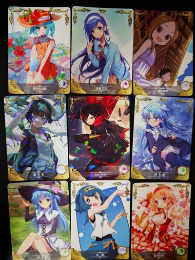 琦卡当当铺≯第23期★★回馈活动~买卖全部0佣金★★~【9点40结束】扫码加群抽[包邮券]~周六结束 - 黑白双翼-普卡-9张