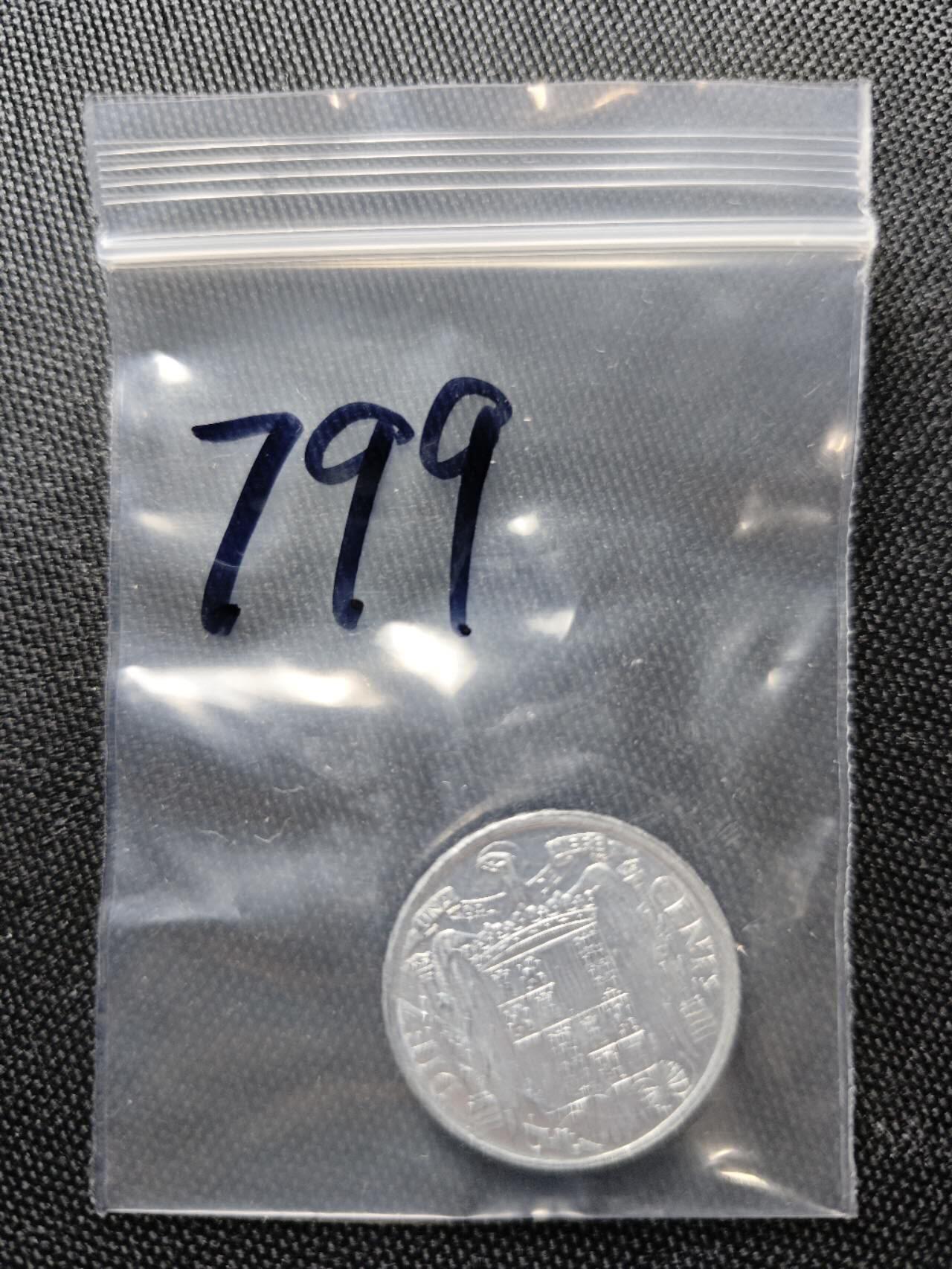 KK钱币收藏小铺 （套币 好品/批量散币 银币）专场  2月预留时间 周末发货  西班牙5/10分铝币 好品少见