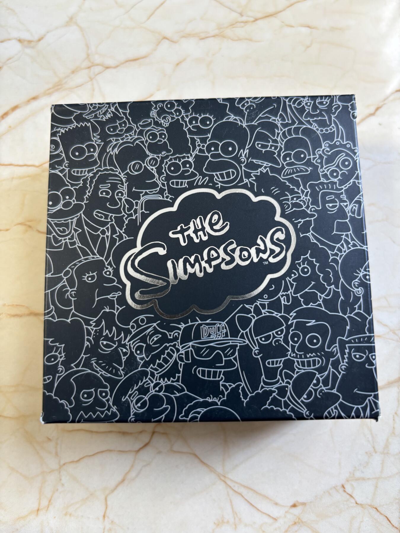 第183期拍卖 图瓦卢2019年辛普森一家彩色1盎司纪念银币，9999银，发行5000枚