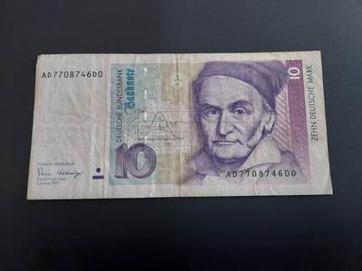 博彦收藏   12月8日 8点 钱币专场 - 德国 10马克 流通品