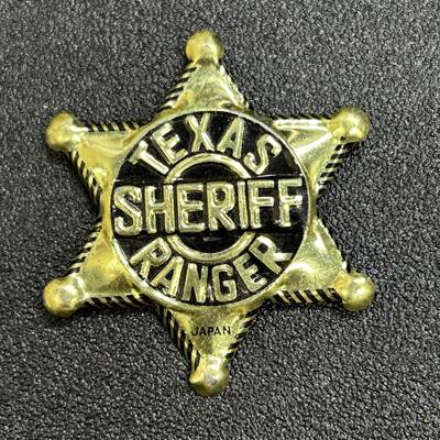 西秦中古拍卖第六十八期 - 日本制作德克萨斯警长徽章