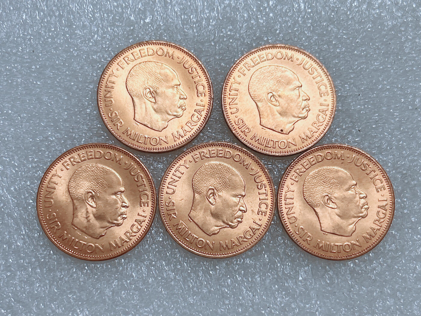 第一海外回流一元起拍收藏 散集专场  第274期 塞拉利昂1964年1分铜币 原光美品