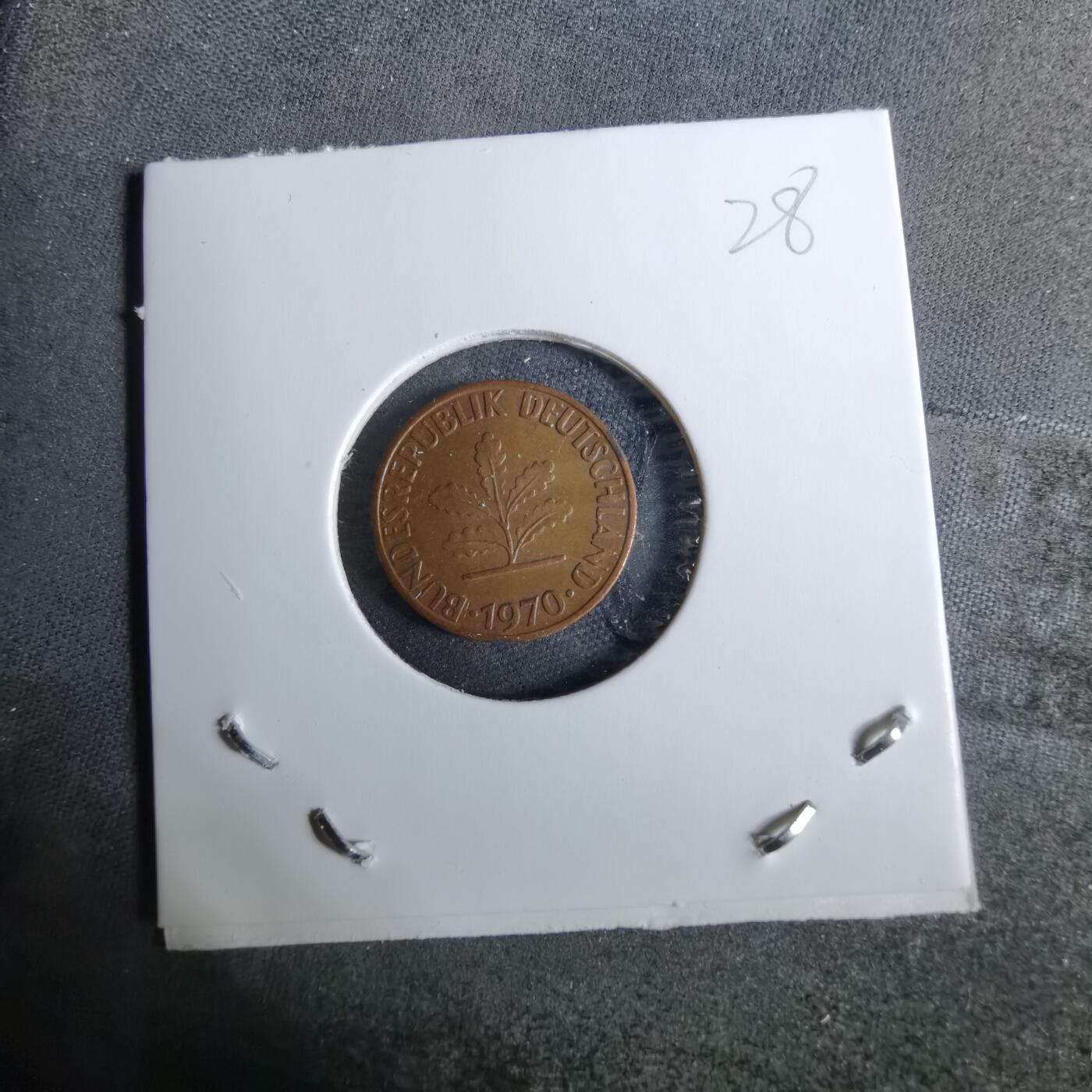 沼泽如烟--第918场 德国1970年1芬尼