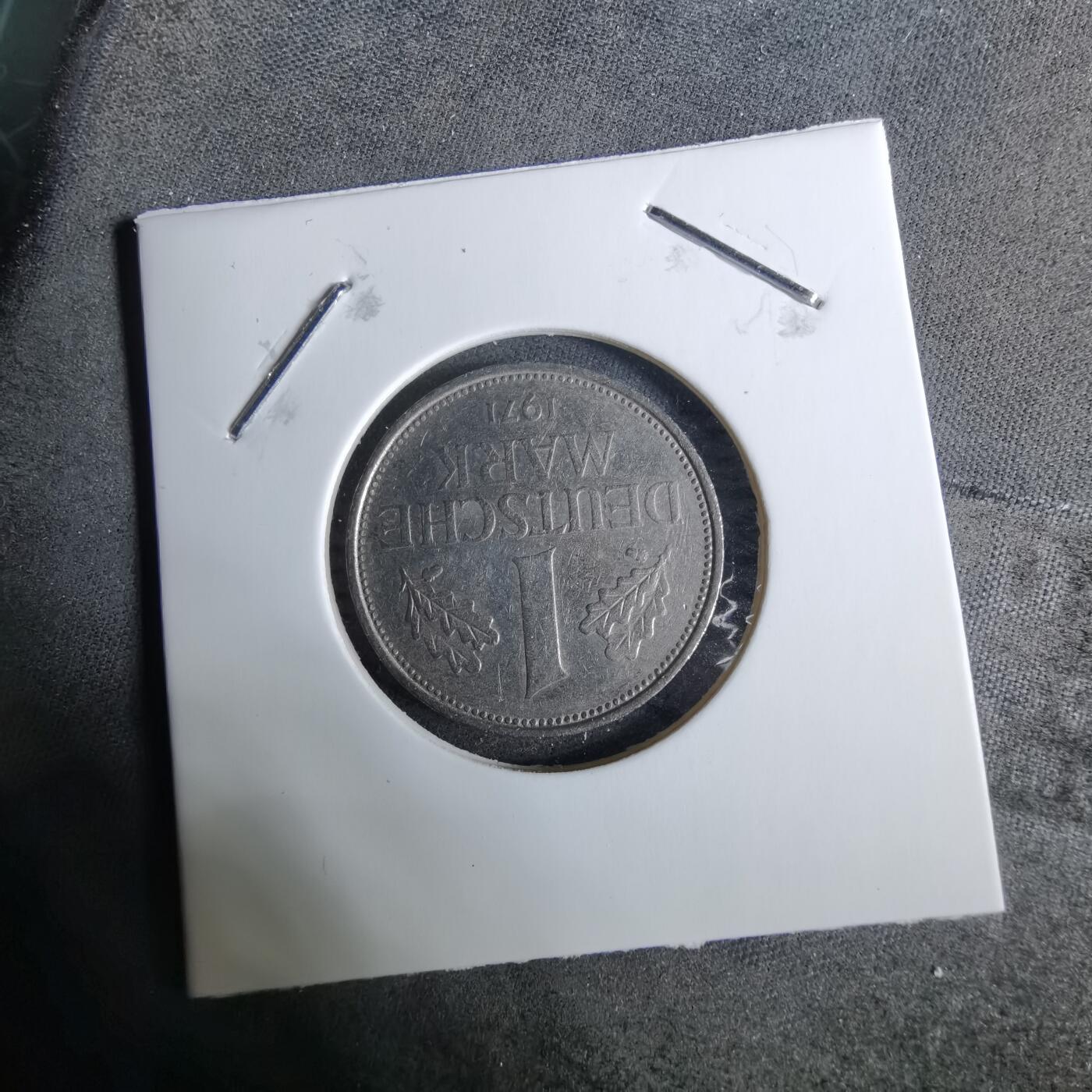 沼泽如烟--第918场 德国1971年1马克