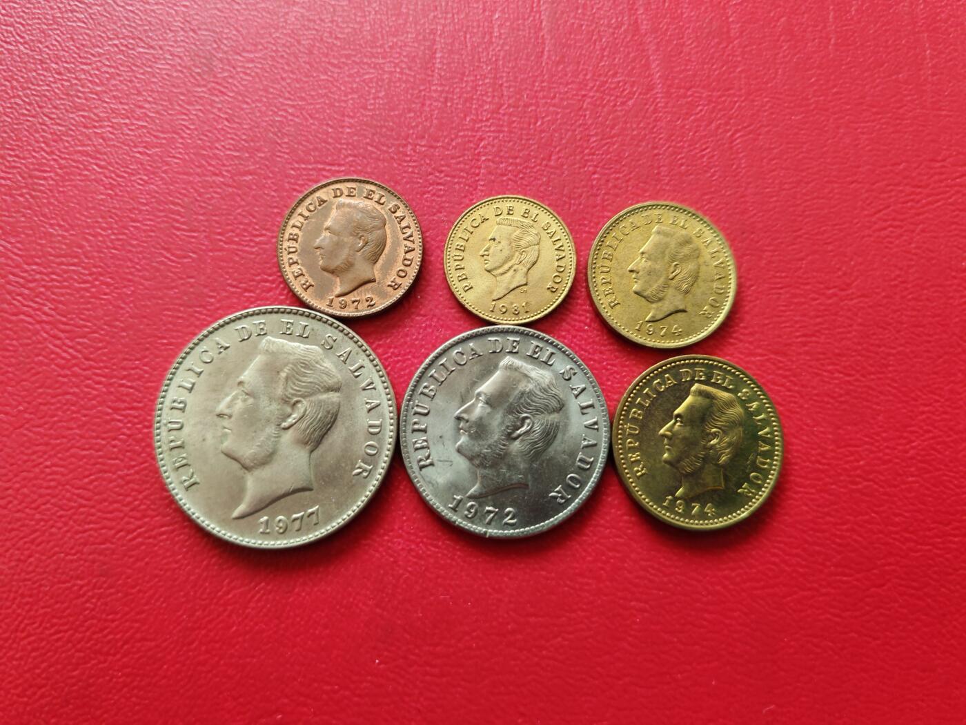 【云涧收藏】第八十一场 萨尔瓦多6枚