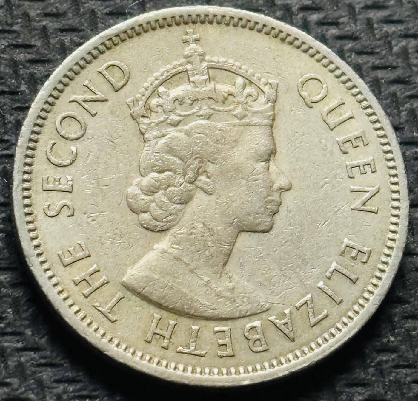 文馨钱币收藏第 284 场，【 长期接收代拍品】老藏家拍品南朝鲜李承晚时期货币，泰国大型纪念币，土耳其各时期及各国套币场 1963 年英属香港大五毫 H 版