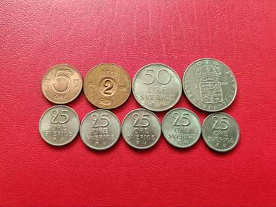 【云涧收藏】第八十一场 - 瑞典9枚