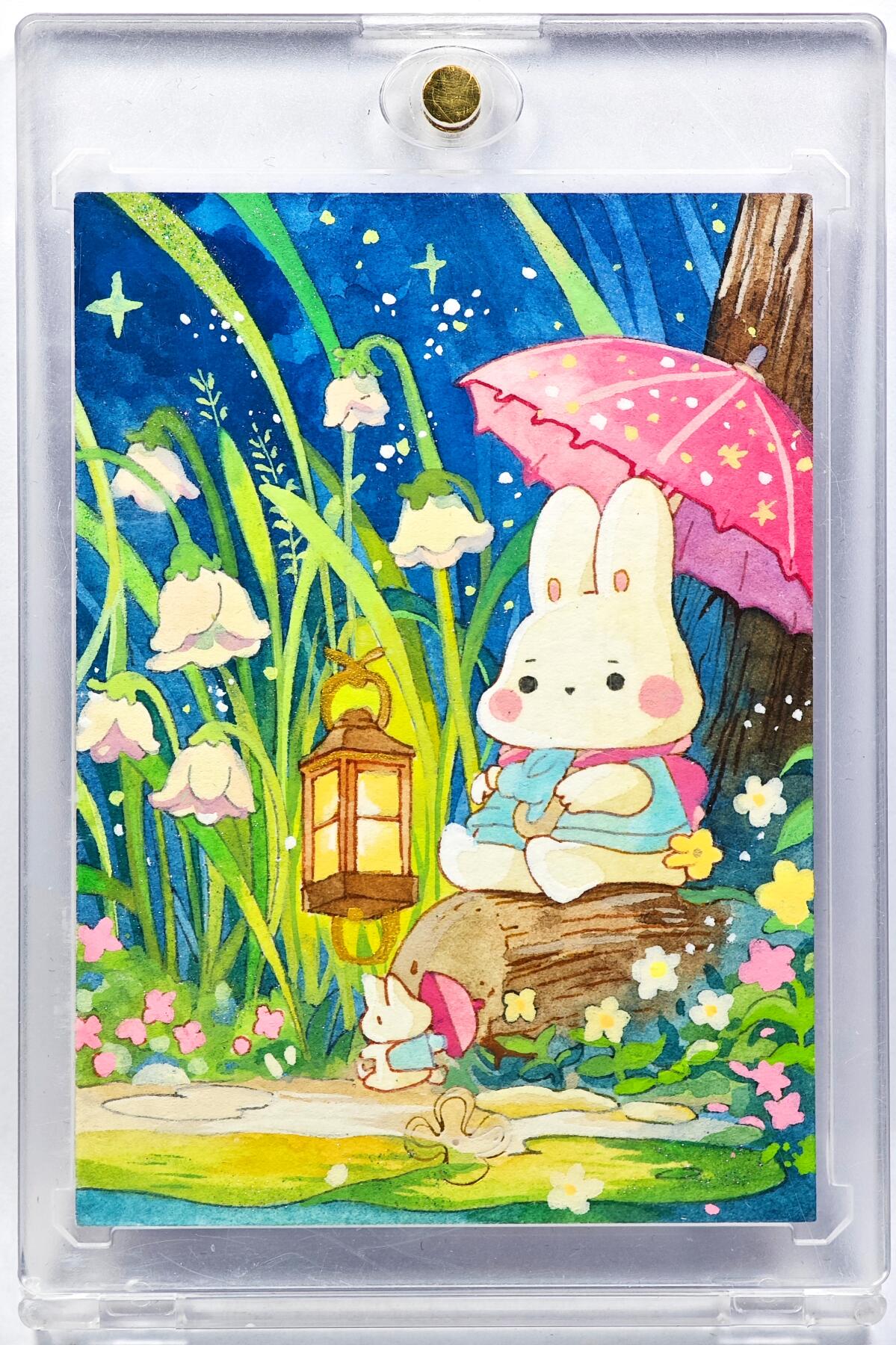 白泽拍卖卡牌手绘专场第29期（忽有故人心上过，回首山河已是秋） 2025 金粟手绘卡 童话  蛋子亲签 卡砖封装