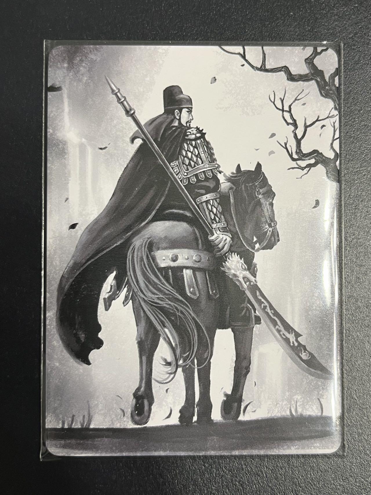 卡牌杂货铺专场拍卖第一场 11.29周六晚10:00截拍 【裸卡】趣卡社 三国 蜀之卷 特卡 关羽 始于桃园终于桃源