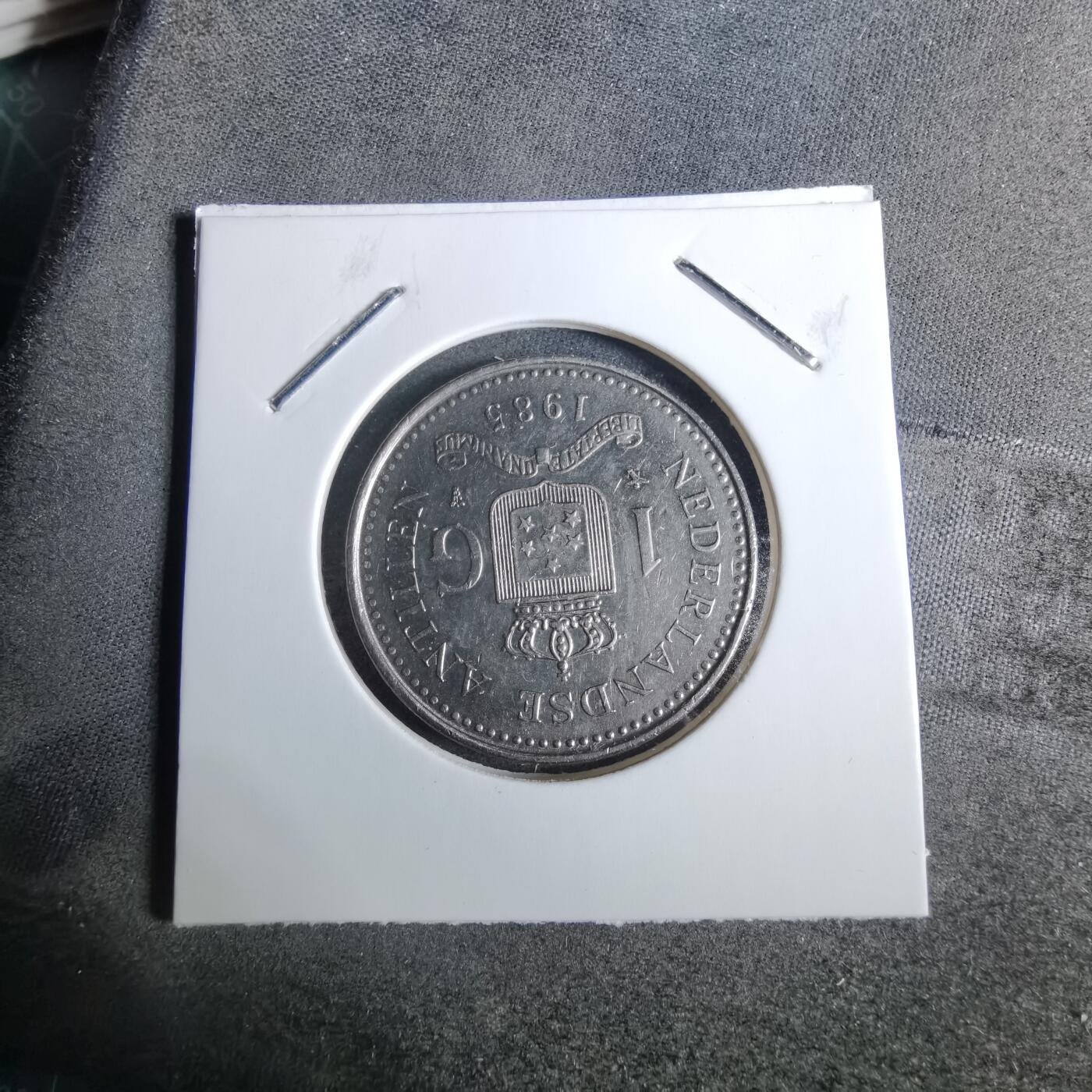 沼泽如烟--第918场 荷属安的列斯1985年1盾