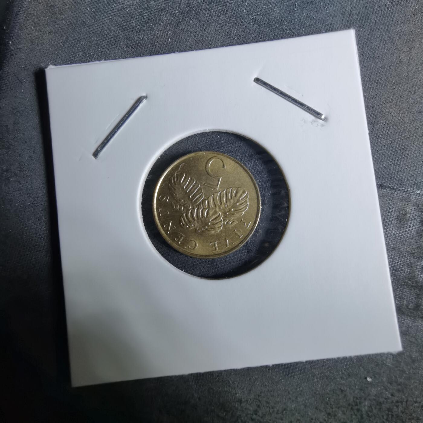 沼泽如烟--第918场 新加坡1995年五分