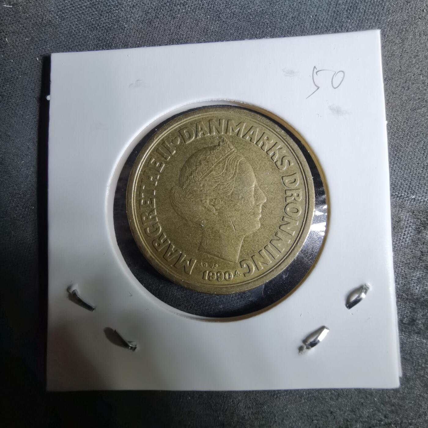 沼泽如烟--第918场 丹麦1990年20克朗