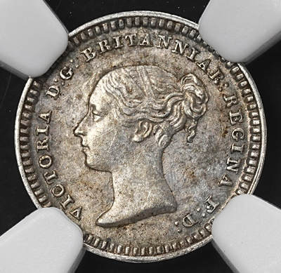 修遠堂世界钱币第九十五期 - NGC MS62 1839年英国1.5便士银币