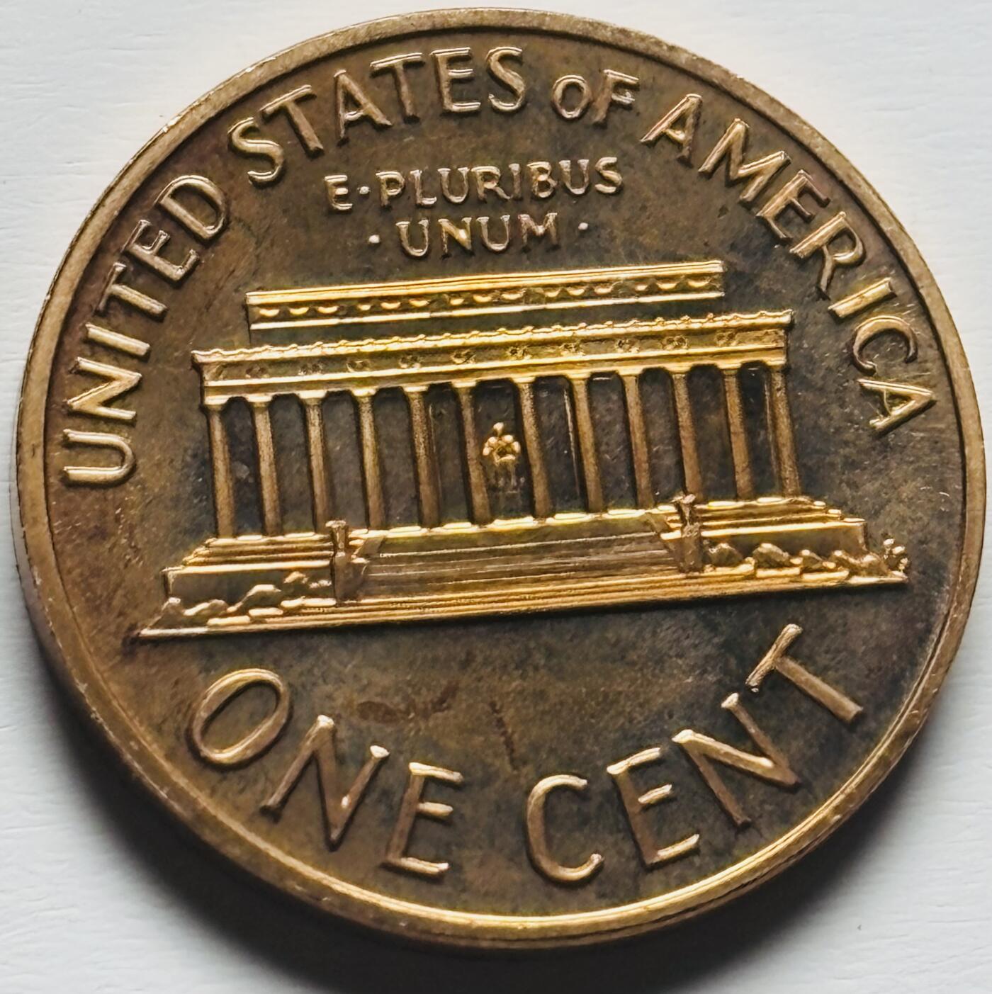 文馨钱币收藏第 284 场，【 长期接收代拍品】老藏家拍品南朝鲜李承晚时期货币，泰国大型纪念币，土耳其各时期及各国套币场 全新 1972 年美国林肯 1 美分精制币 S 版