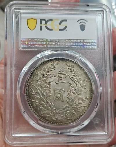 币然PCGS机制币专场第二场 PCGS63老包浆三年大头