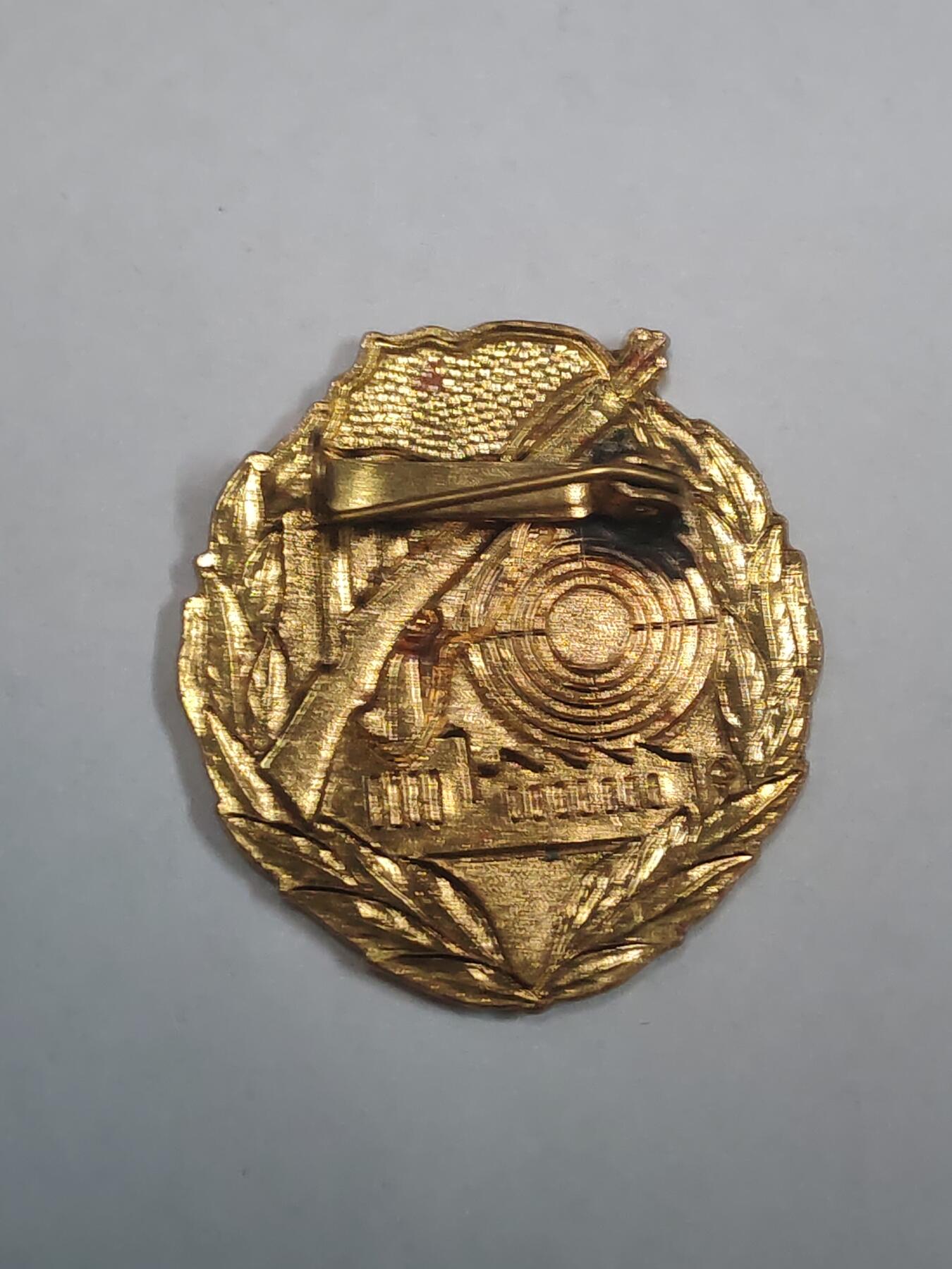 韵星假日拍卖第三十一期 -- Rimey Holidays Auction 31 民主德国工战队金级射击技能证章