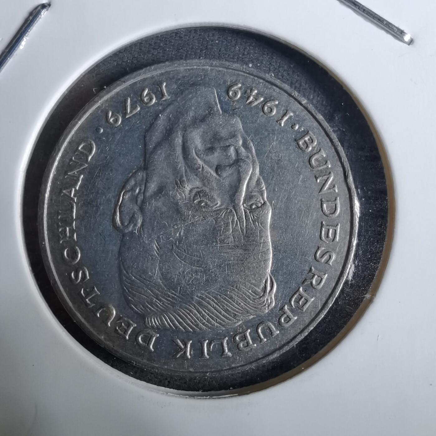 沼泽如烟--第918场 德国1989年2马克