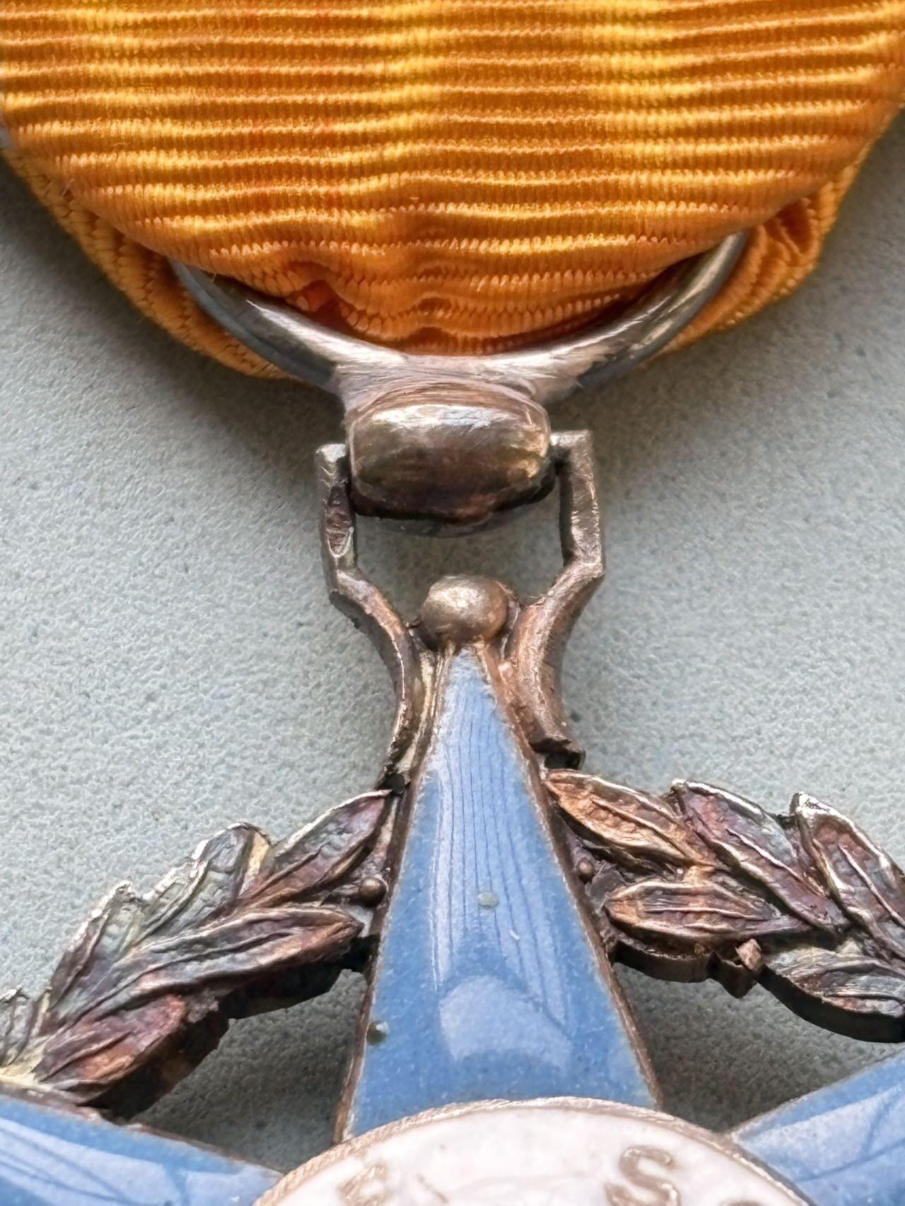 盛世勋华——号角文化勋章邮票专场拍卖第291期 法国骑士级社会功绩勋章 银制 带银标