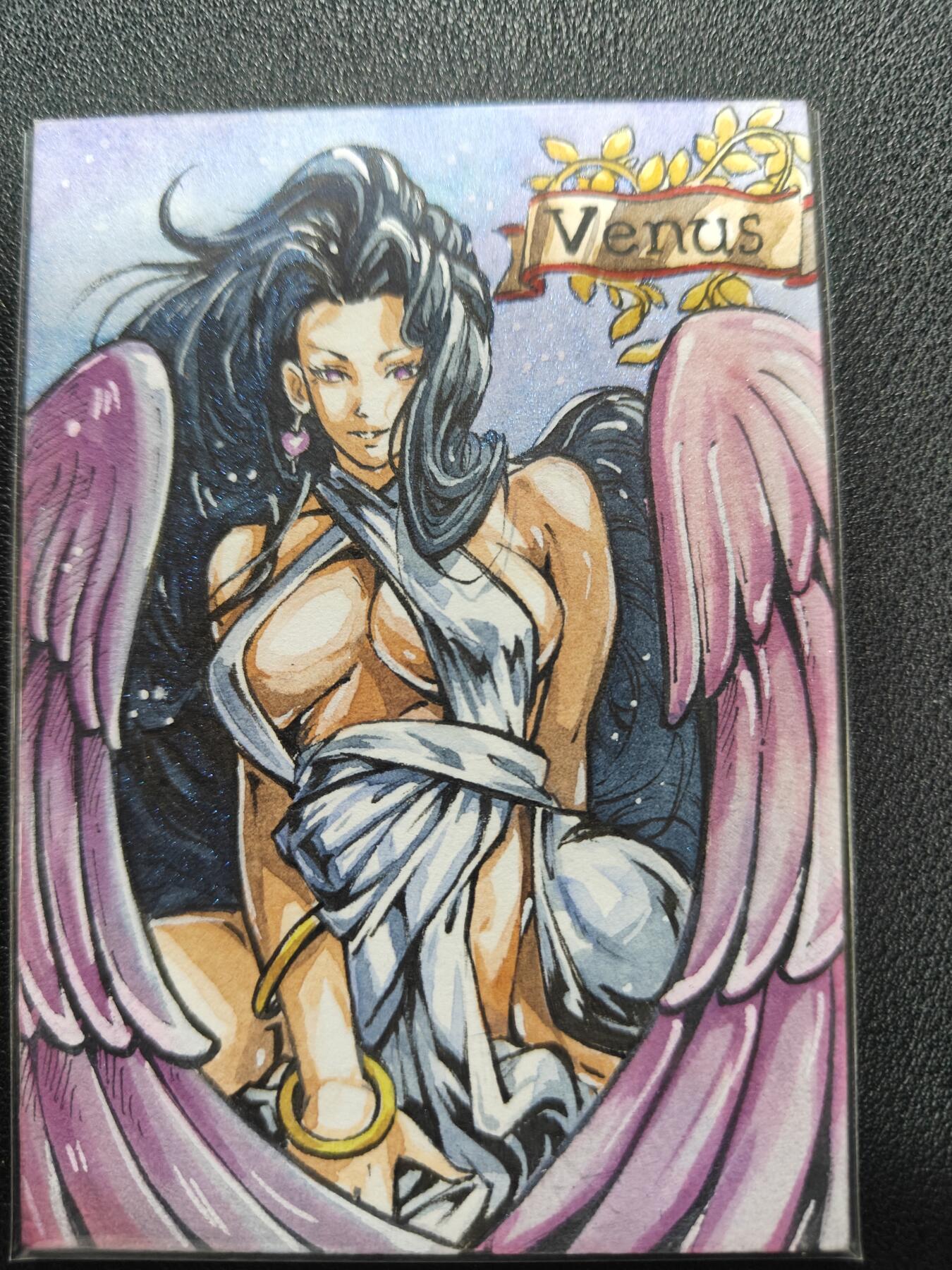 天玑星卡拍第144期《12.1周一截拍》持续收拍收评中 满赠卡需备注 【手绘卡】Rubick 美神 维纳斯 手绘卡
