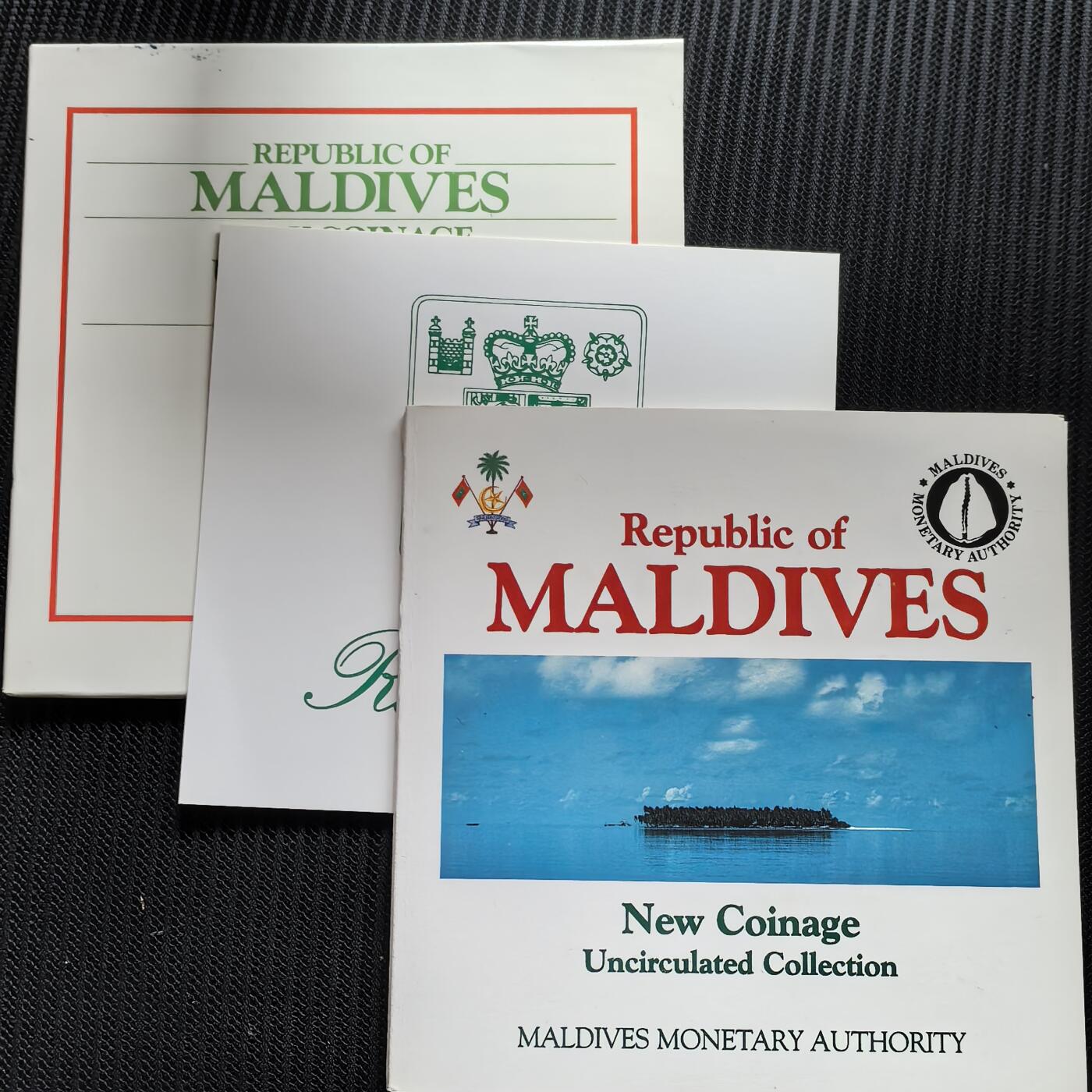 道一币馆币章第一百五十六场 原包装带证书 马尔代夫1984年套币六枚