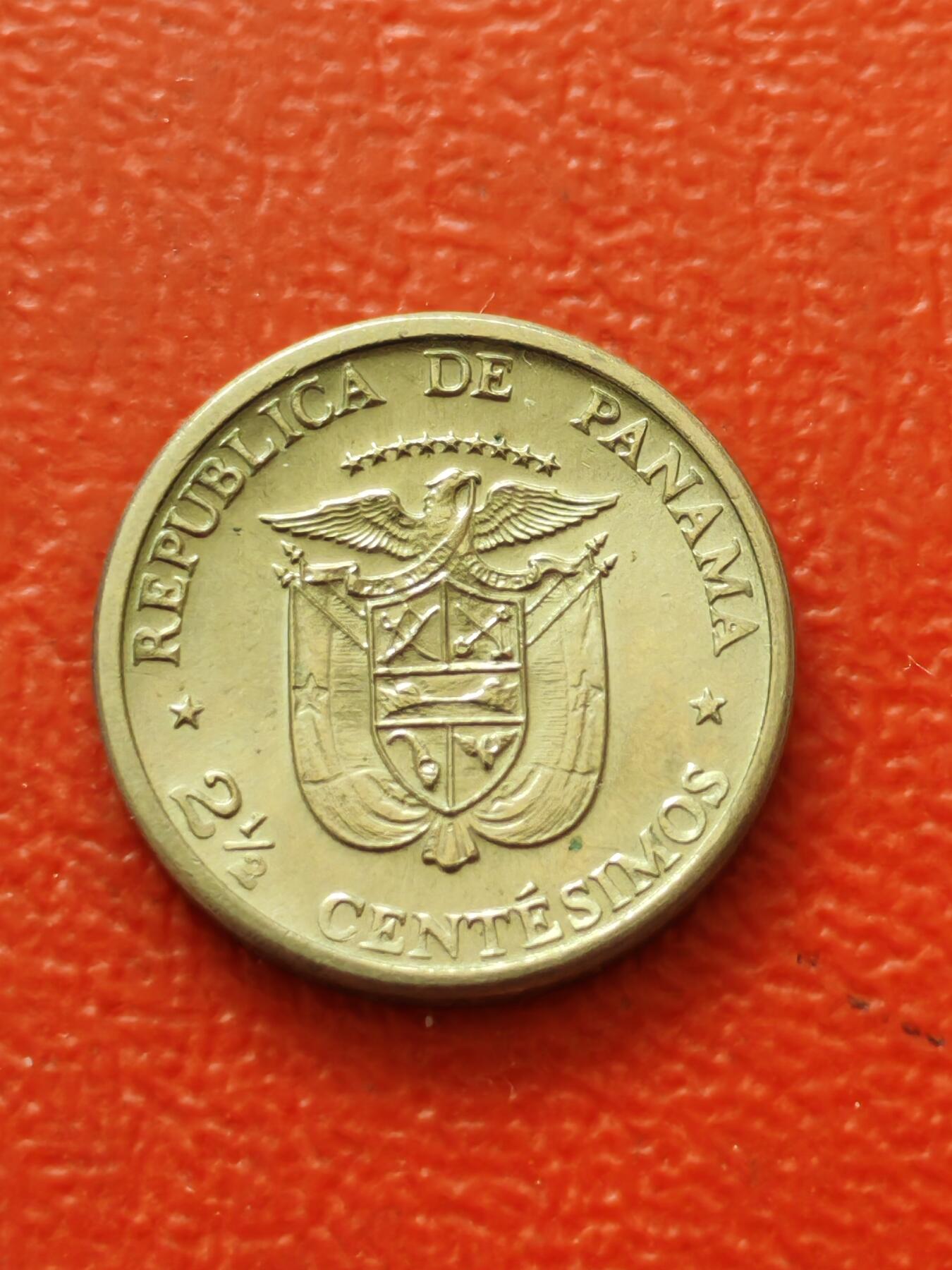 【云涧收藏】第八十一场 巴拿马1973年2.5分FA0袖珍纪念币