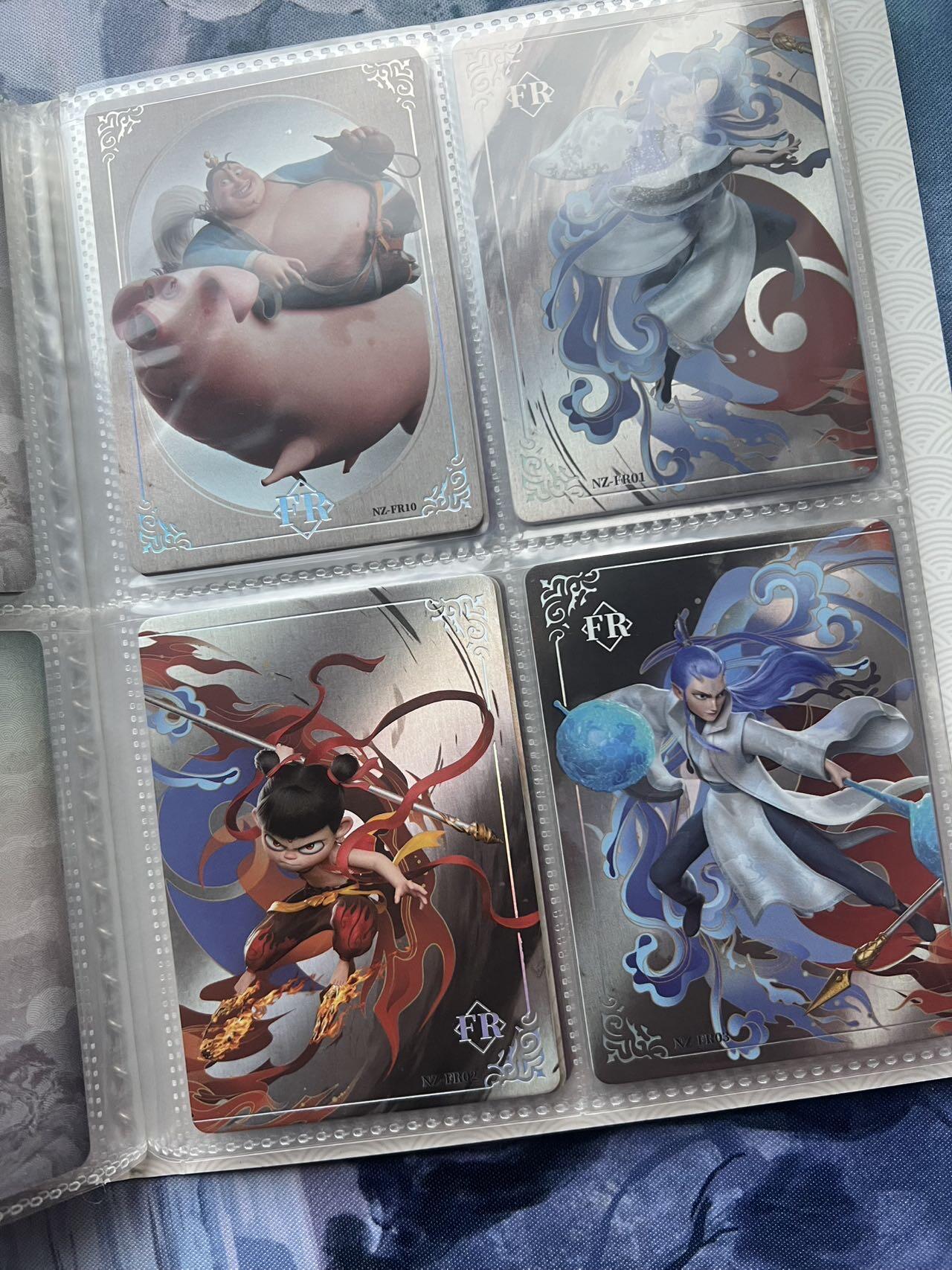 【随心含颖卡拍51期】卡游/集卡社/卡卡沃 抽卡机专场拍卖【无佣金】 【卡册】哪吒 混卡 一本80张