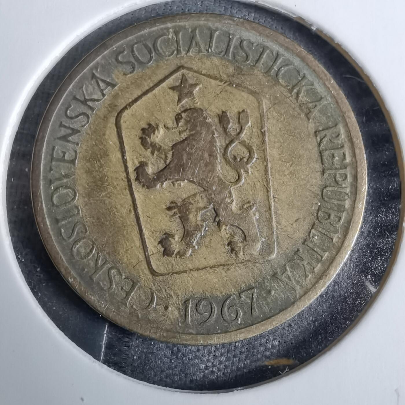 沼泽如烟--第918场 捷克斯洛伐克1967年1克朗