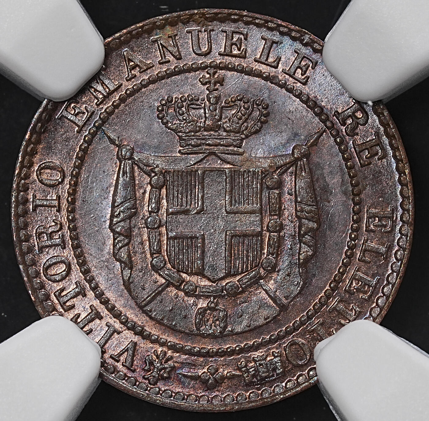 修遠堂世界钱币第九十五期 NGC MS64BN 1859年托斯卡纳1分铜币