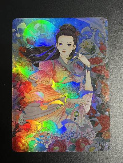 卡牌杂货铺专场拍卖第一场 11.29周六晚10:00截拍 - 【限编】小花瓣 大乔 彩闪 限编204/500