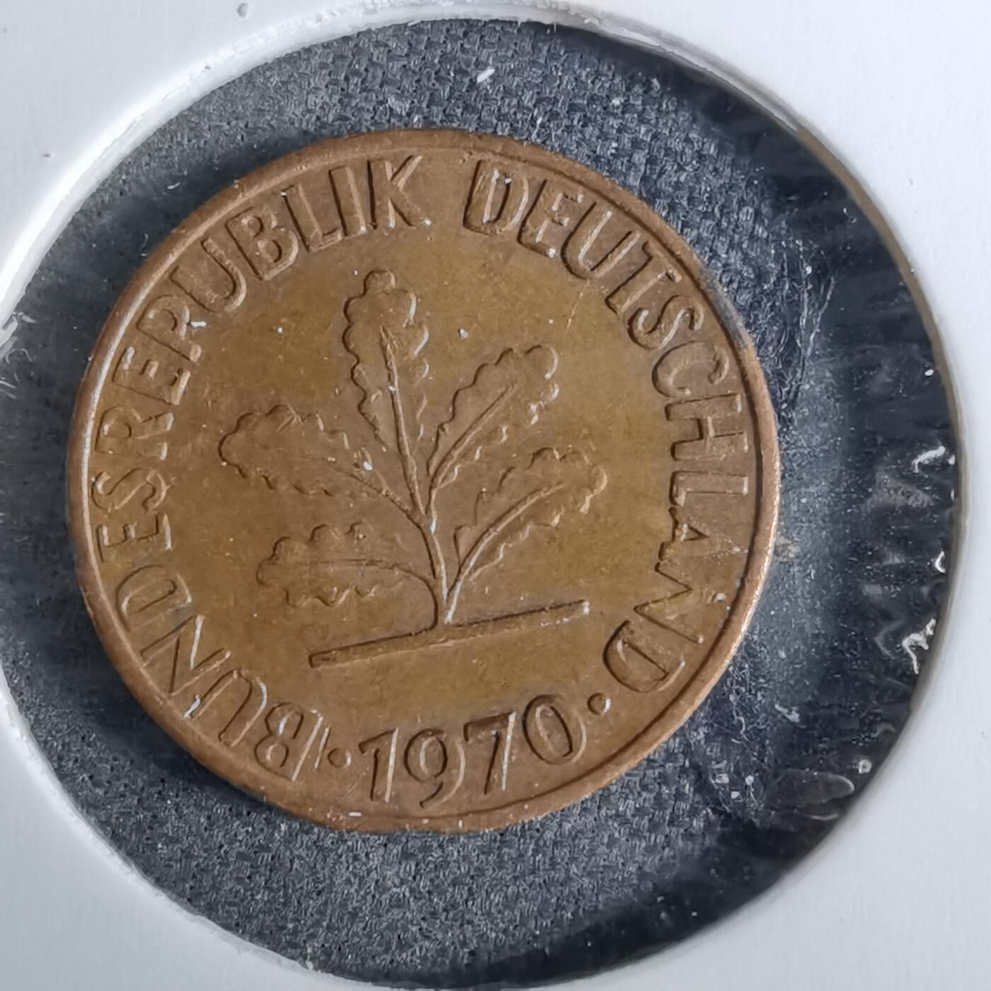 沼泽如烟--第918场 德国1970年1芬尼