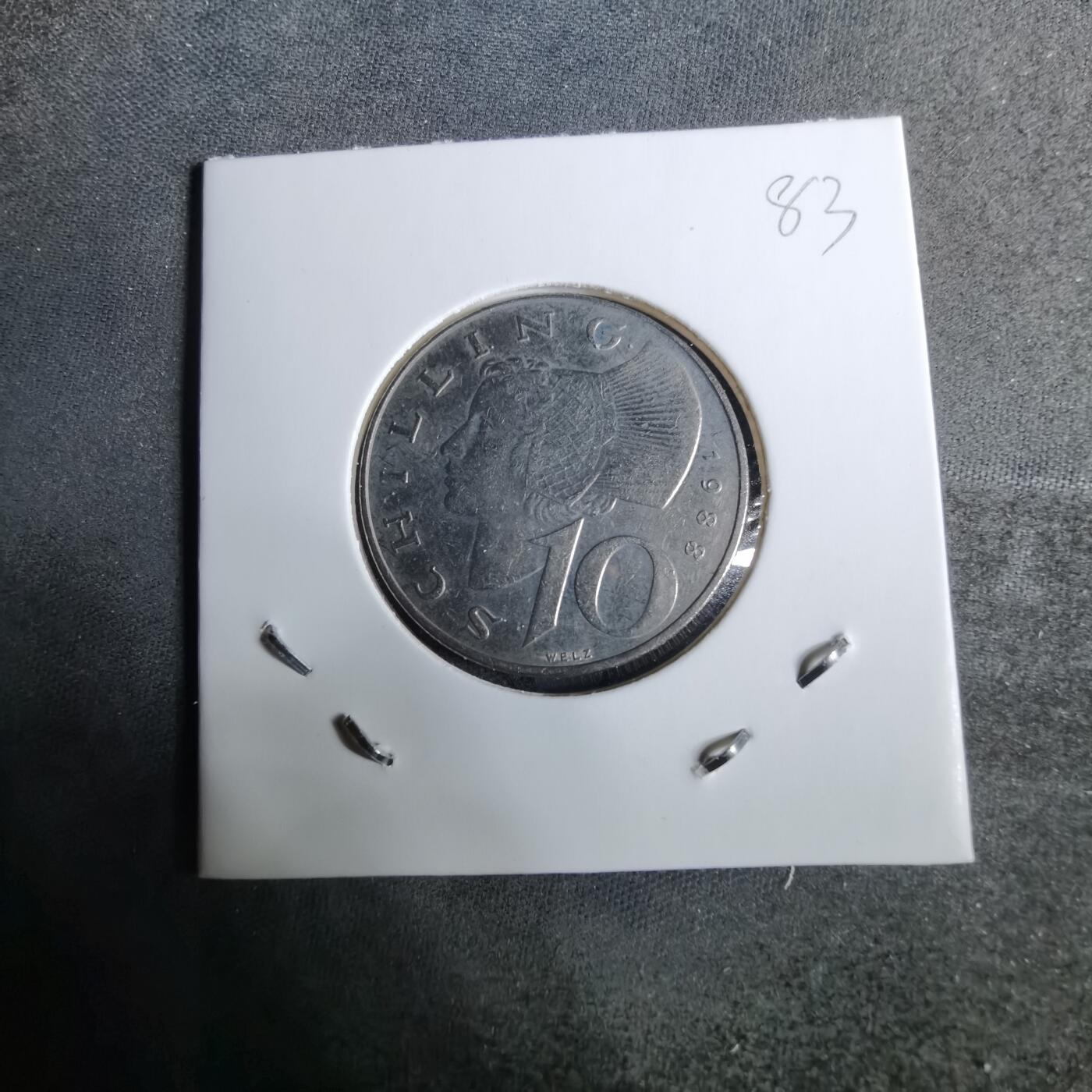 沼泽如烟--第918场 奥地利1988年10先令