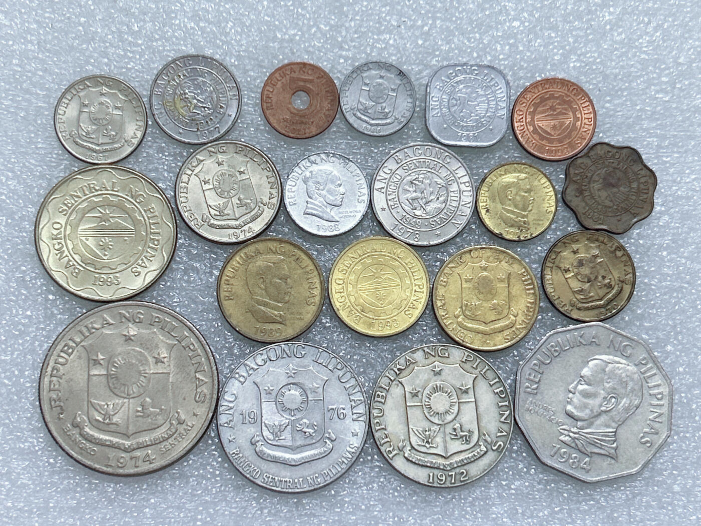 第一海外回流一元起拍收藏 散集专场  第274期 菲律宾硬币 20枚 无重复