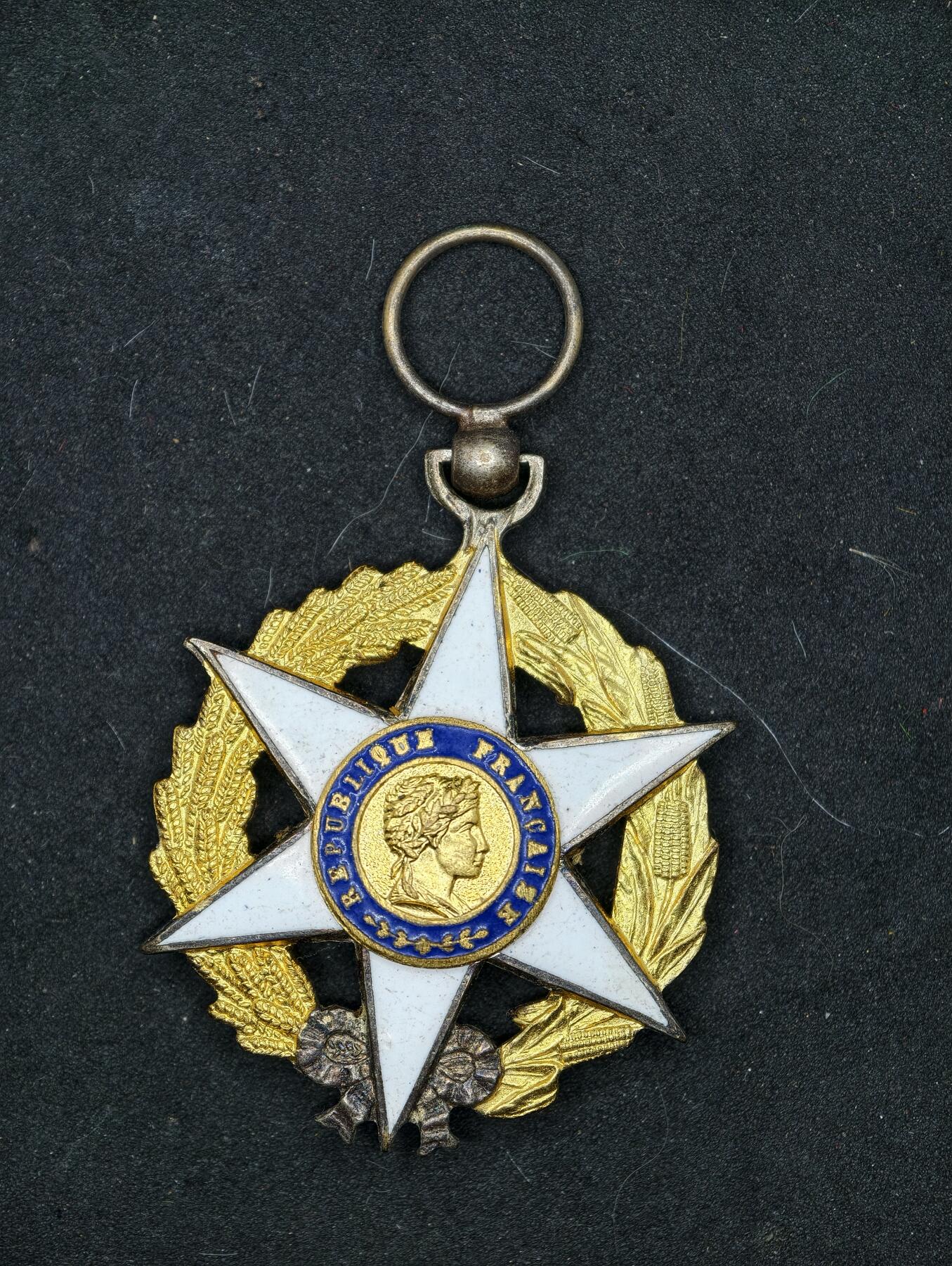 凯旋世界勋赏（第20期）（欢迎送拍）（对拍品有疑问请询问客服，不接受到手刀，出价默认拍品品相。请认真阅读拍卖规则！出价默认已认可！）（收到货请录制开箱视频，无视频概不处理问题。） 法国农业勋章