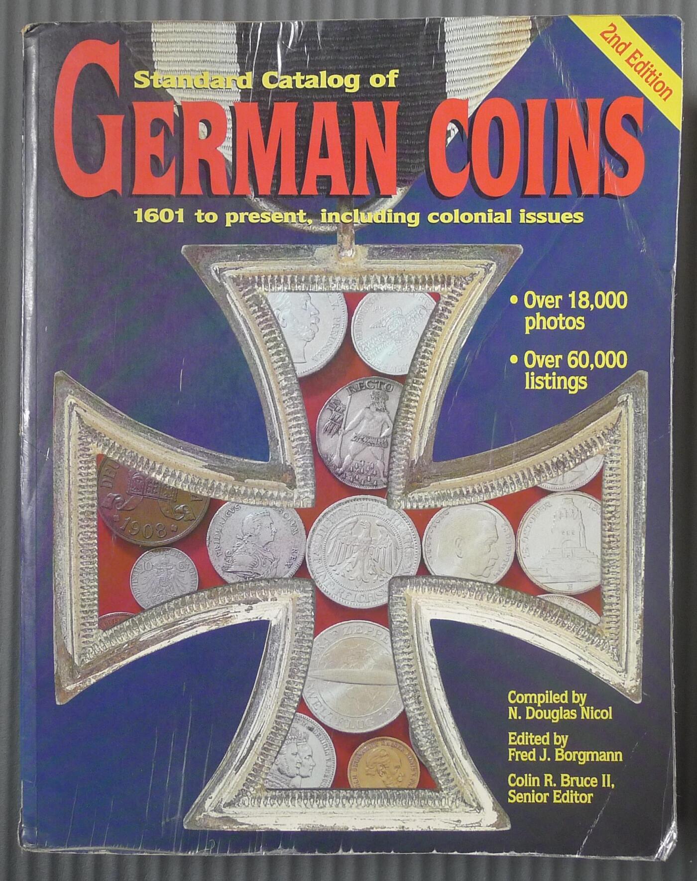 世界钱币章牌书籍专场拍卖11.30 德国硬币目录1601--199X