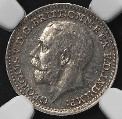 修遠堂世界钱币第九十五期 - NGC MS65 1925年英国2便士濯足银币