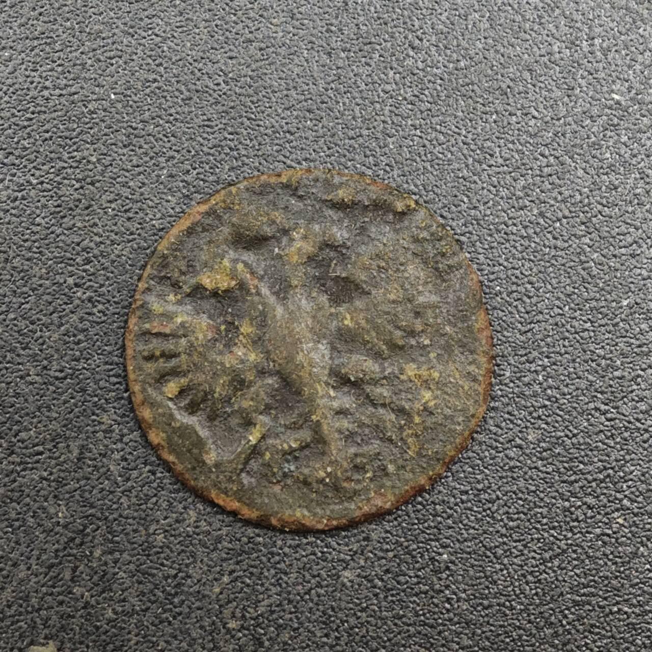 【淘币小摊】实时拍第八百一十三拍   散币场   满百包邮可预留二周 每周一统一发货   沙俄彼得一世1/4戈比铜币