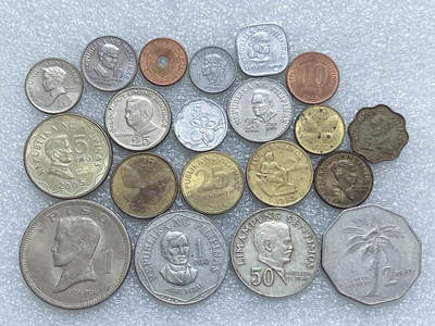 第一海外回流一元起拍收藏 散集专场  第274期 - 菲律宾硬币 20枚 无重复