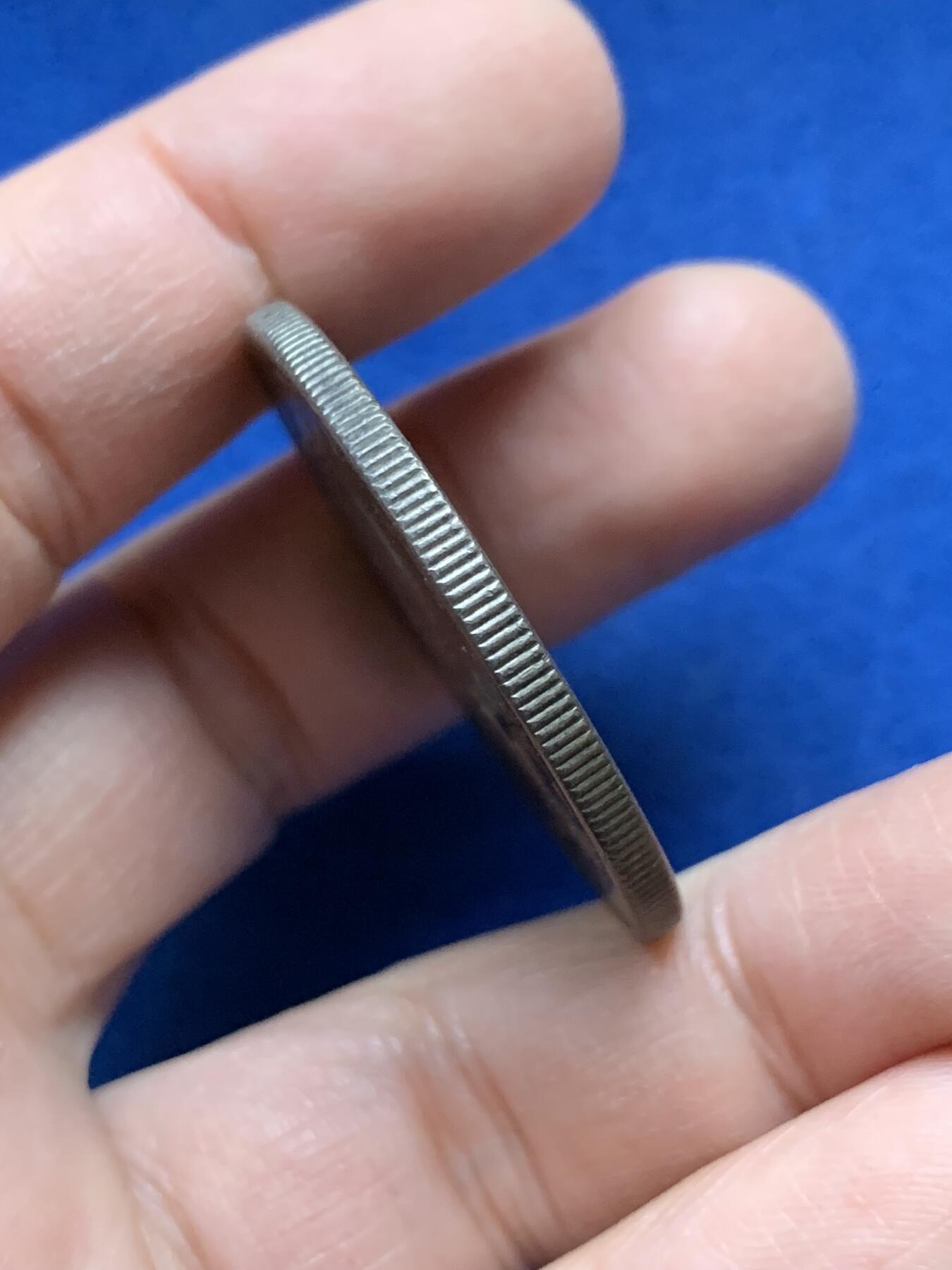 《竞宝斋》第443场 周日，周一，2场连拍 （全场包邮） 1876年美国贸易银元，原味老包浆，极美，戳记清晰。