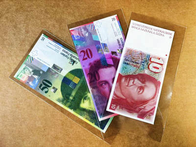 【Blue Auction】世界纸币精拍第757期——18级TOP拍卖/信誉/品质/专业/高效💫 - 【一组3张】瑞士10-50法郎 全新UNC