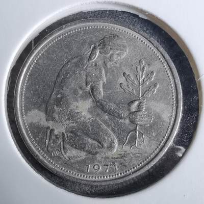 沼泽如烟--第918场 - 德国1971年50芬尼