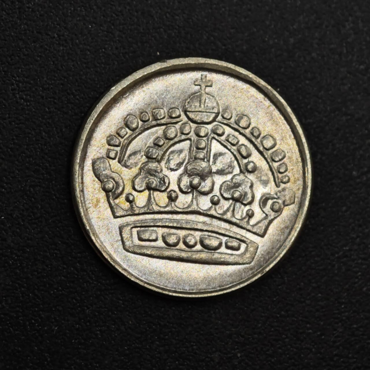 【淘币小摊】实时拍第八百一十三拍   散币场   满百包邮可预留二周 每周一统一发货   瑞典1961年10欧尔银币