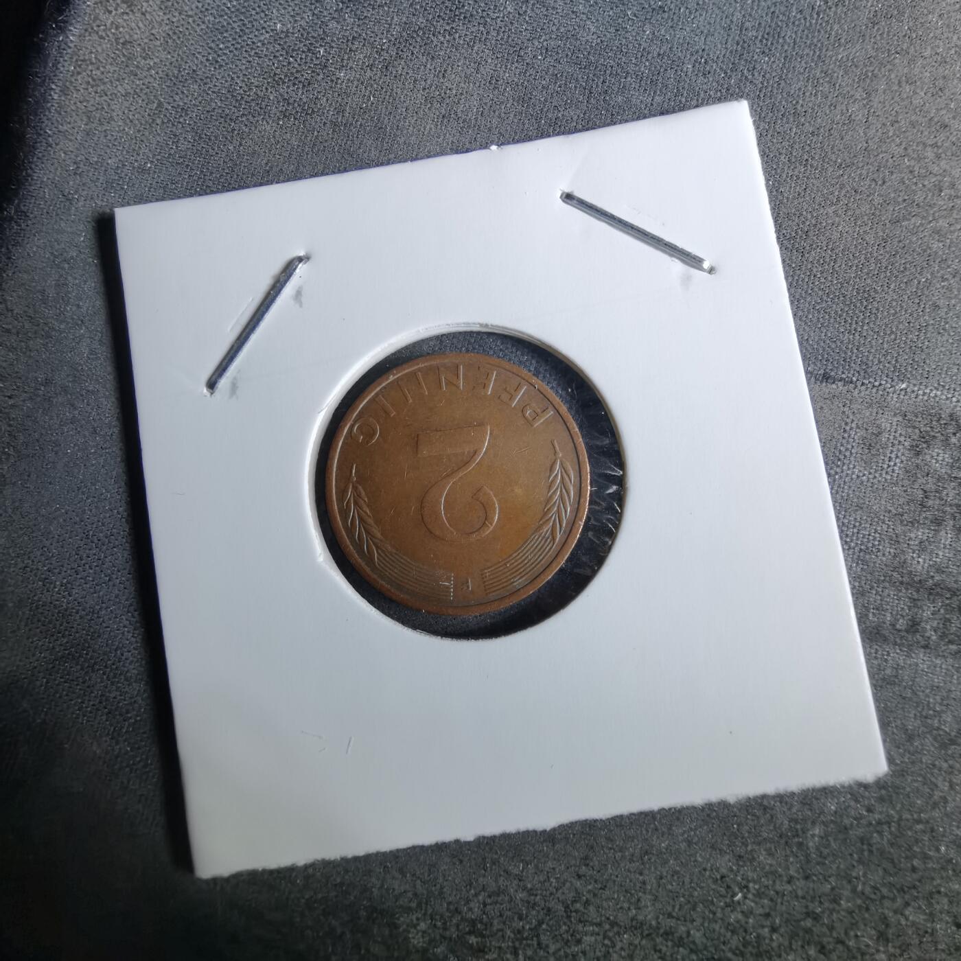 沼泽如烟--第918场 德国1971年2芬尼