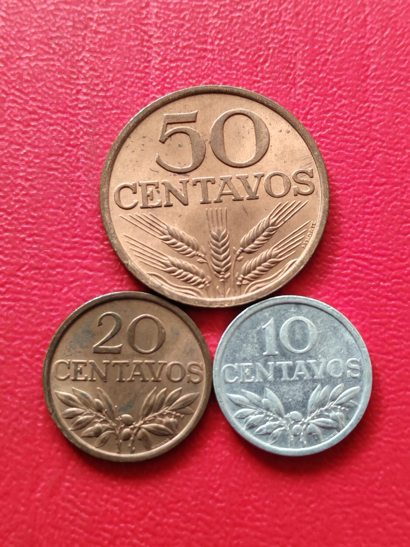 【云涧收藏】第八十一场 葡萄牙1971/78年3枚