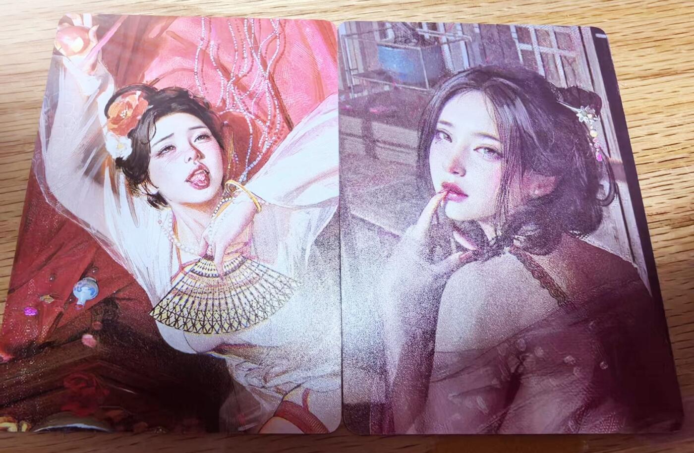 卡有江湖粉丝专场第四期（持续收拍，送拍联系我哦） 【大头特卡】焱卡文化燎原刷子老师潘巧云/李桂姐普卡2张都是很难获得